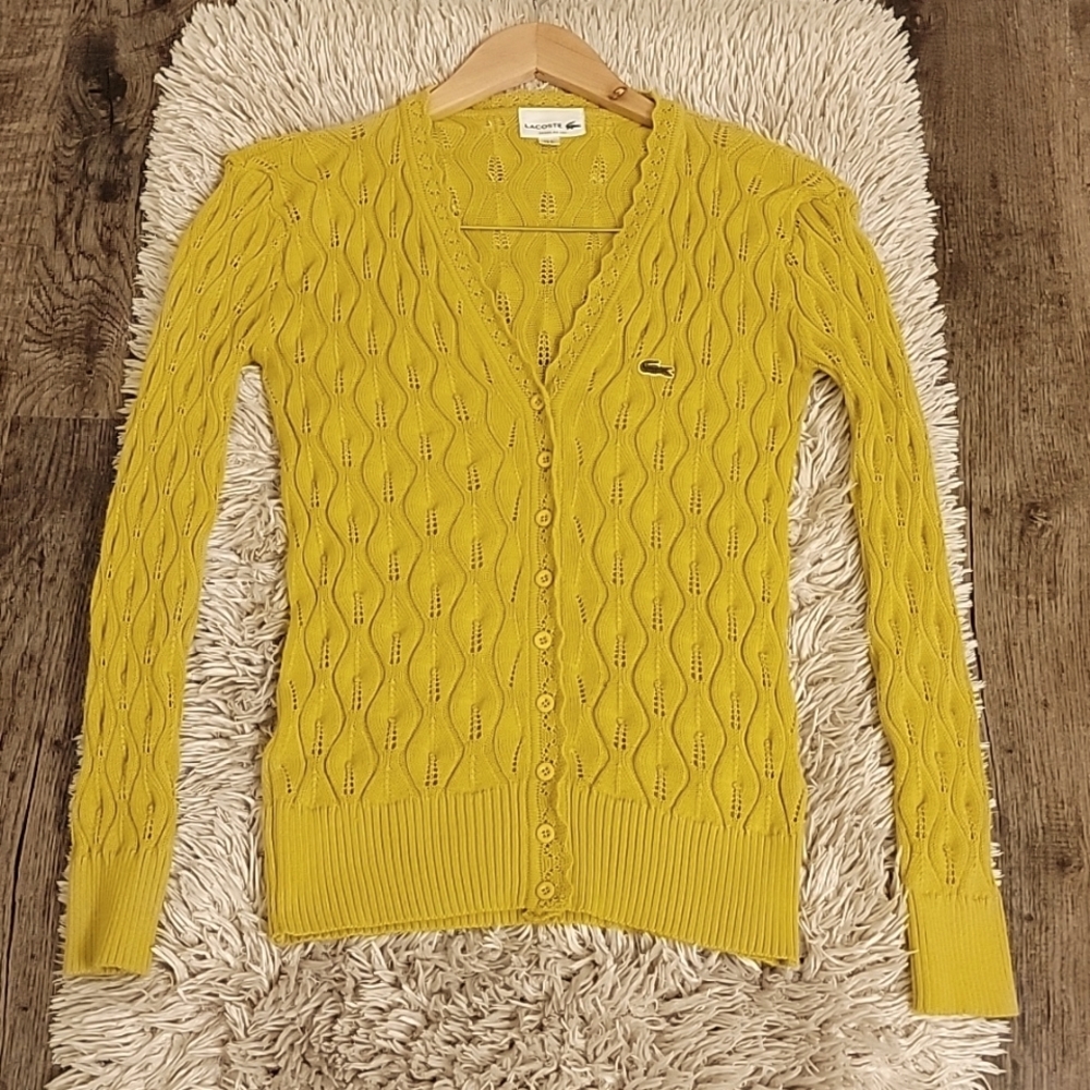 LACOSTE | Vintage Knit Cardigan